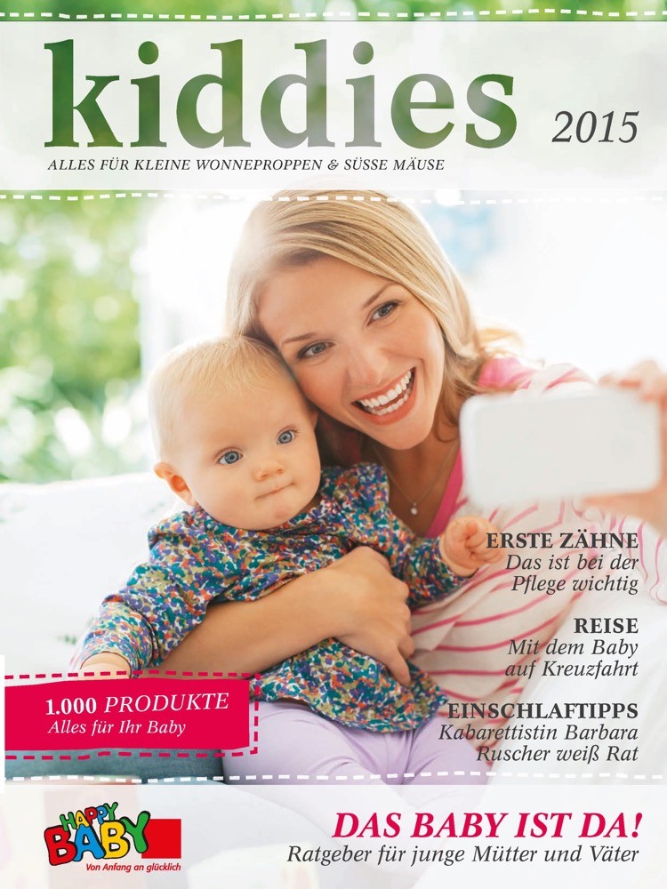 Cover des Magazins Kiddies aus dem Jahr 2015
