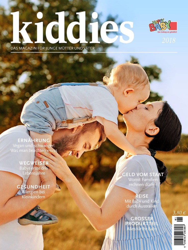 Cover des Magazins Kiddies aus dem Jahr 2018