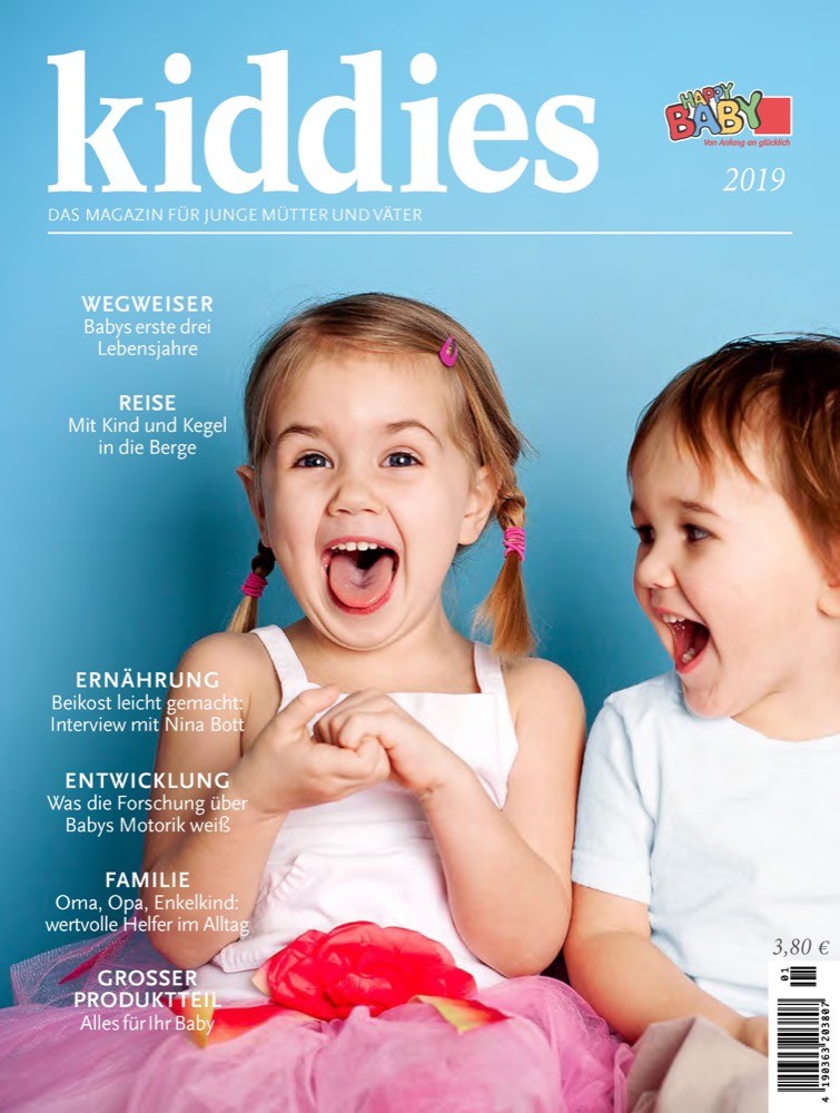 Cover des Magazins Kiddies aus dem Jahr 2019