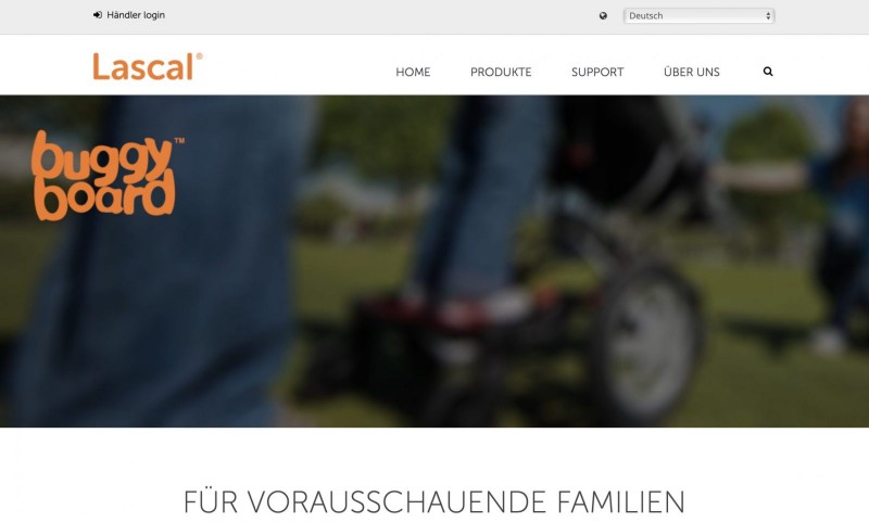 Screenshot der Marke Lascal Screenshot der Marke Lascal