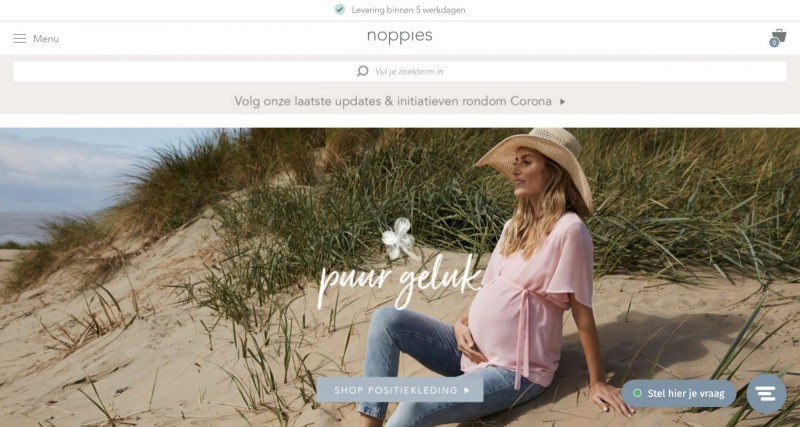 Screenshot der Marke Noppies Baby & Kids Screenshot der Marke Noppies Baby & Kids