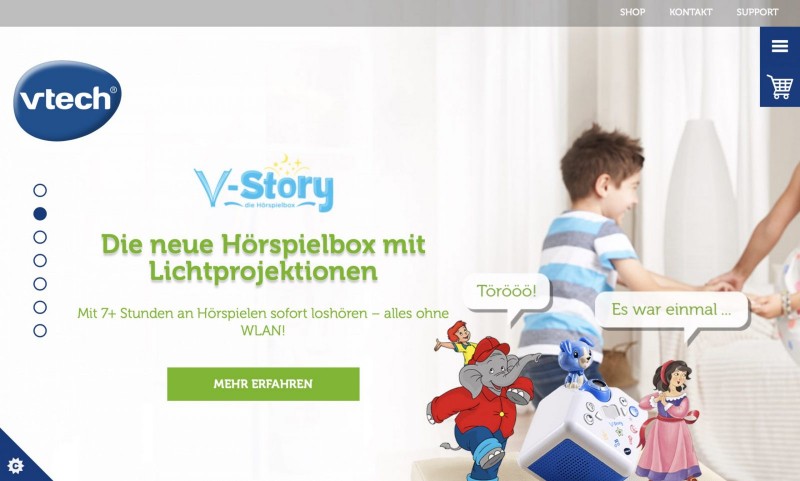 Screenshot der Marke Vtech Screenshot der Marke Vtech