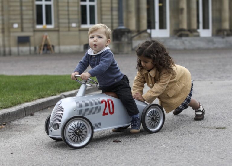 Der französische Anbieter Baghera hat ein altes Modell von Mercedes für Kinder wiederbelebt.