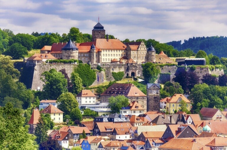 Kronach mit Festung Rosenberg im Herzen Oberfrankens