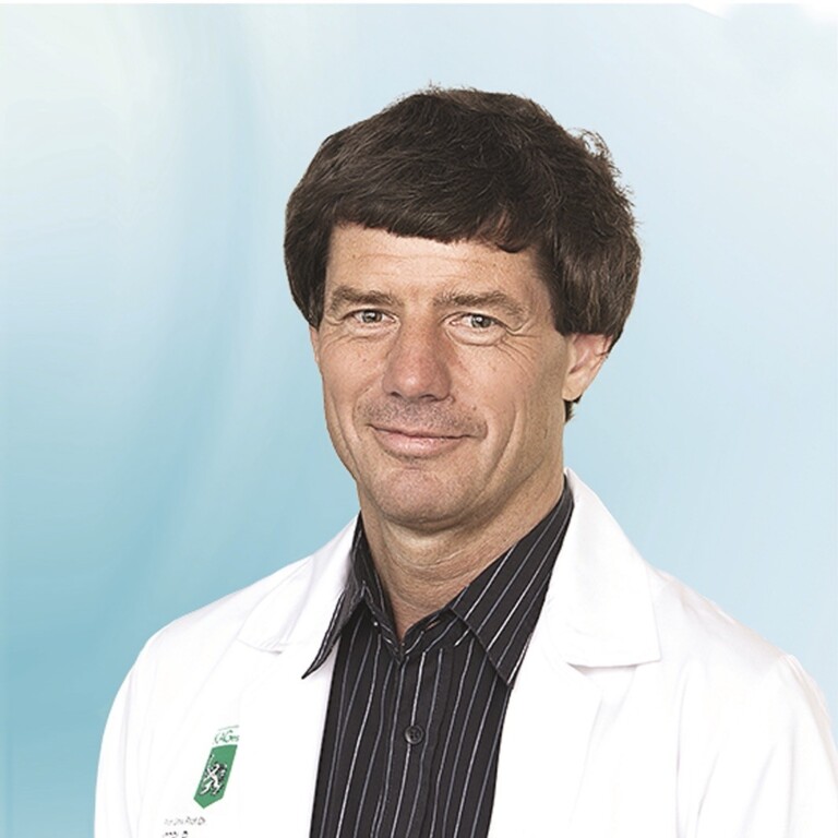 Prof. Dr. Reinhold Kerb am LKH Hochsteiermark