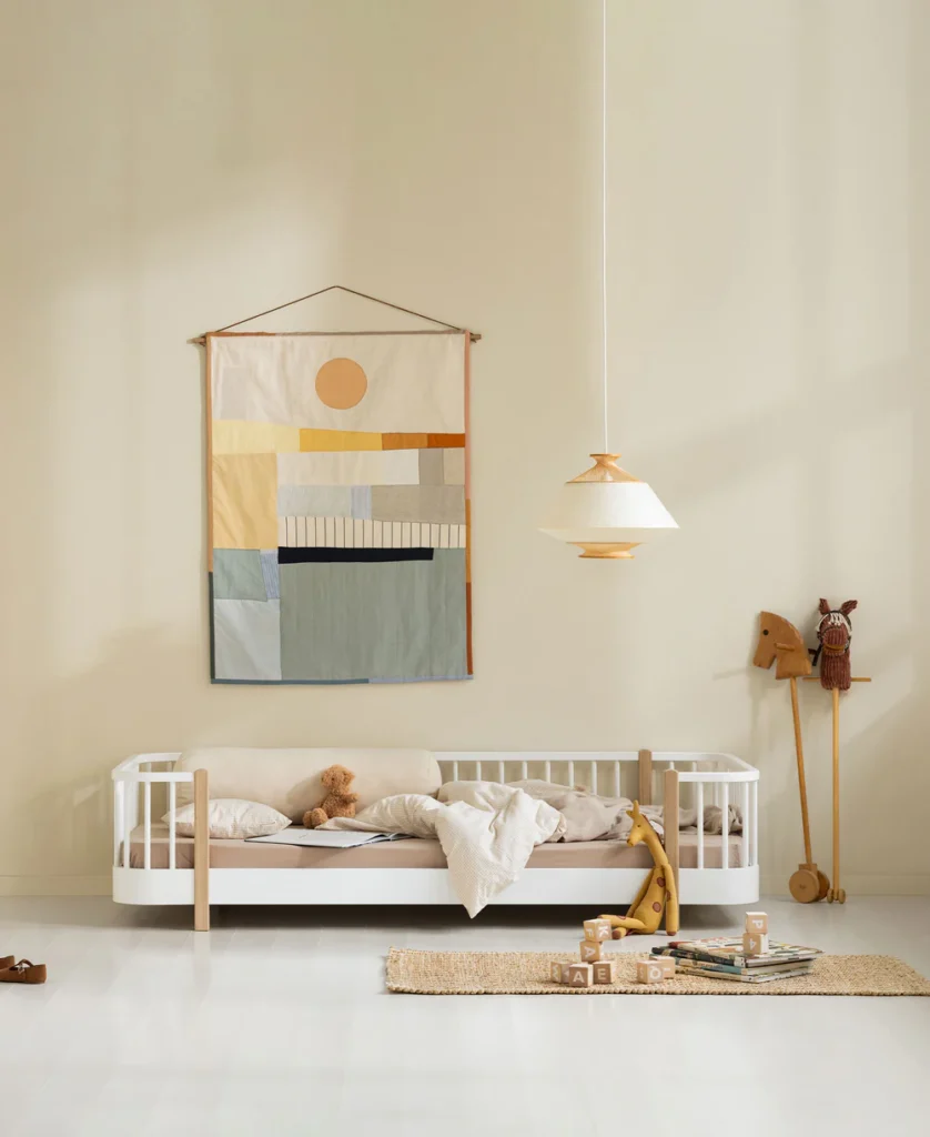 Das Bodenbett aus der Wood-Original-Serie von Oliver Furniture