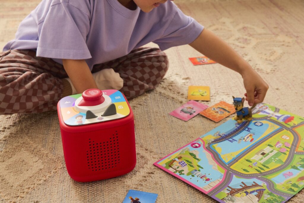 Die in 2025 neu gestartete Toniebox 2 - mit interaktiven Spielen und auch für kleine Kinder