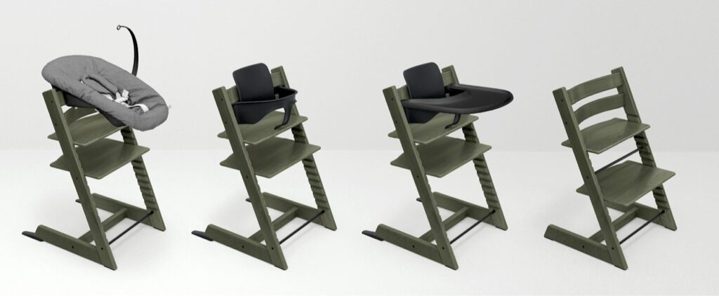 "Tripp Trapp" von Stokke in Marble Green - alle Varianten