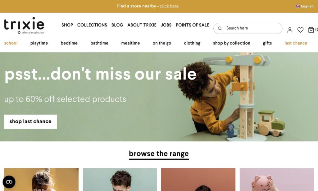 Screenshot der Marke Trixie